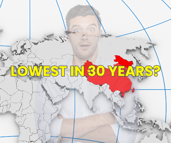 FDI to China falls to 30-year low