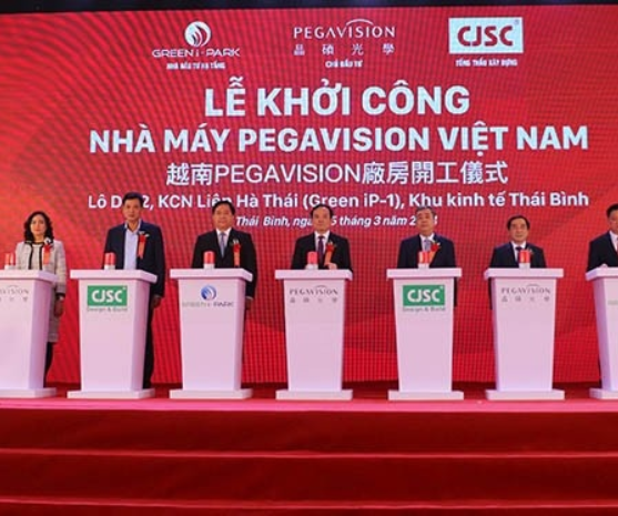 Thai Binh Province breaks ground on a $200 million factory